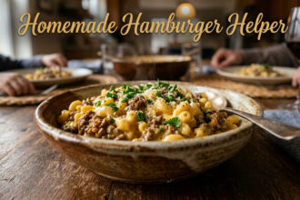 homemade hamburger helper