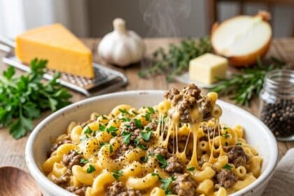 creamy homemade hamburger helper recipe