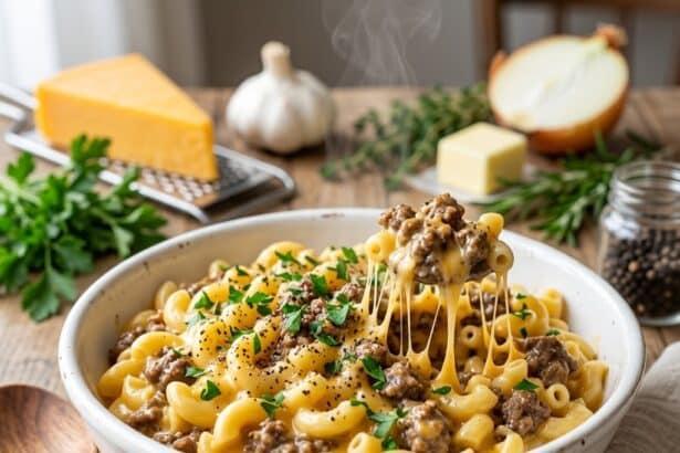 creamy homemade hamburger helper recipe